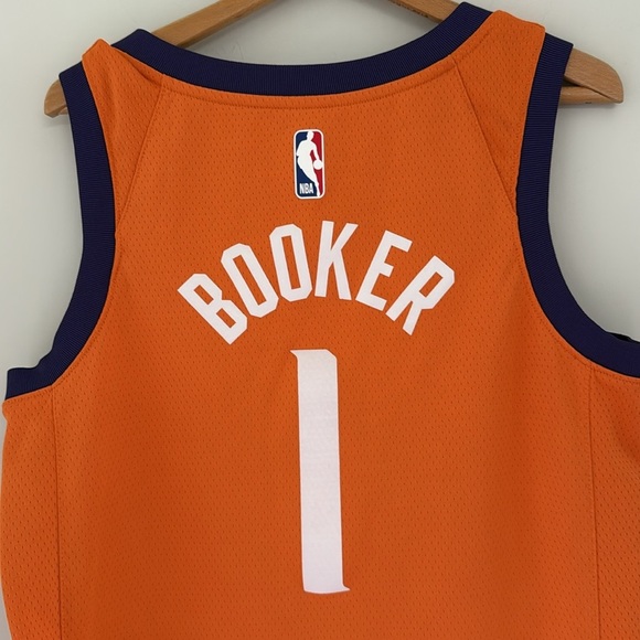 Devin Booker NBA Nike Phoenix Suns Statement Edition Jersey Size Small - Picture 6 of 10